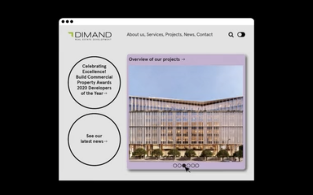 Dimand New Website