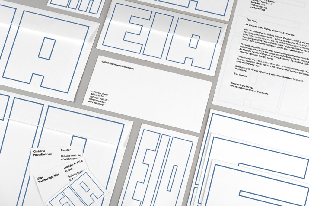 Hellenic Institute of Architecture Rebranding